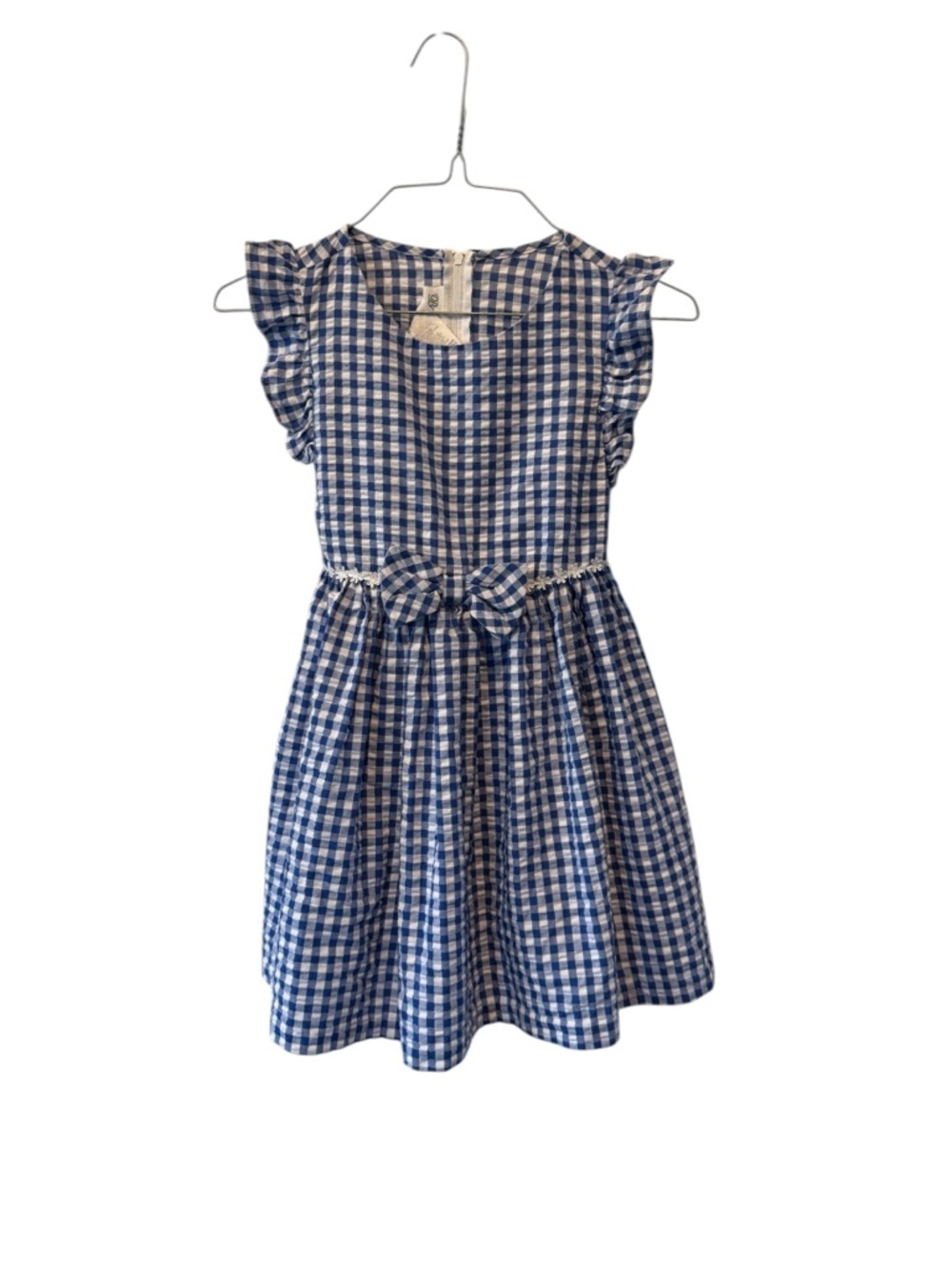 Bonnie Jean Checkered Dress Girls Size 8